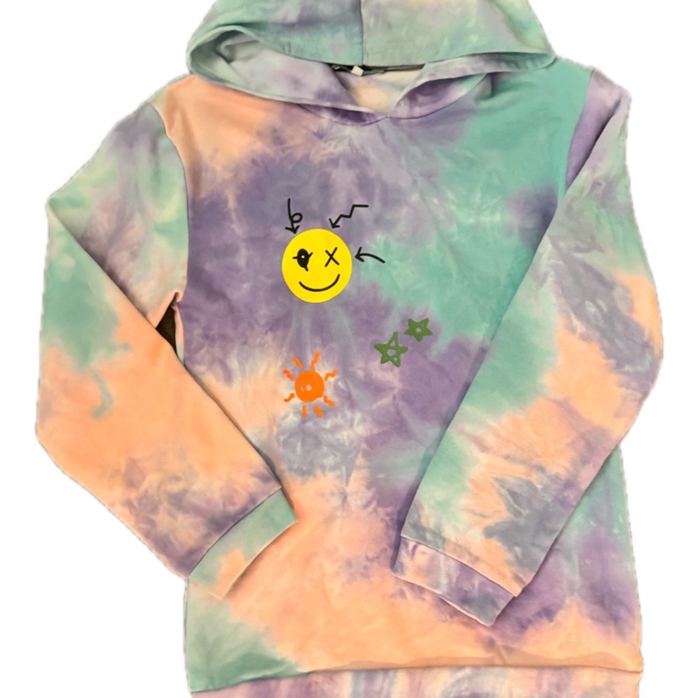 Girls Tie Dye Jogger Set size 12